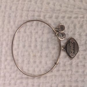 Alex and Ani Giants football bracelet